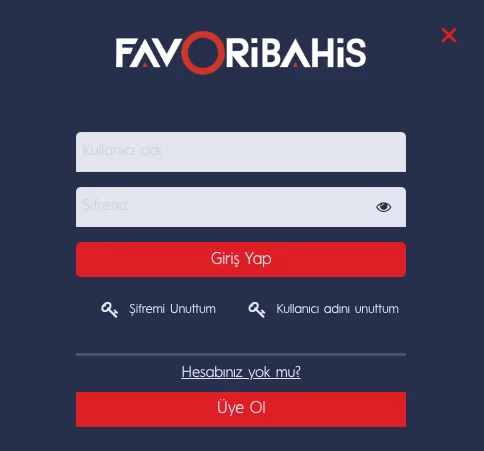 Favori bahis Giriş